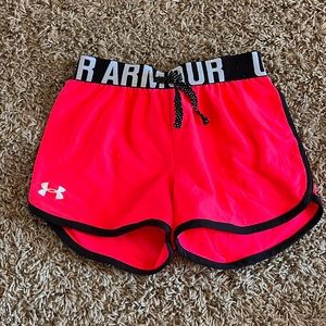 Under Armour girls athletic shorts